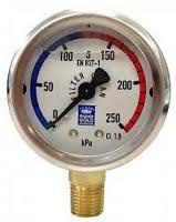 Pool Ranger Stainless Steel Pressure Gauge