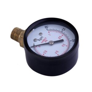 Pool Blue Pressure Gauge