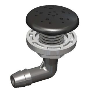 O2 Grey Spa Pool Air Injector