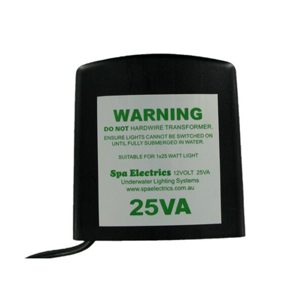Spa Electrics Transformer 25VA 12v Single Outlet