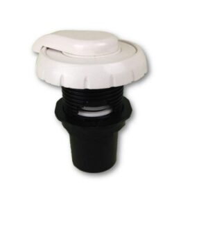 Waterway 1" Air Control White (Notched)