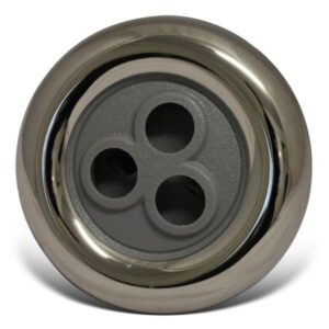 Escape Lifestyle Spas 3.5" (89mm) Massage Jet - Grey & Stainless Steel
