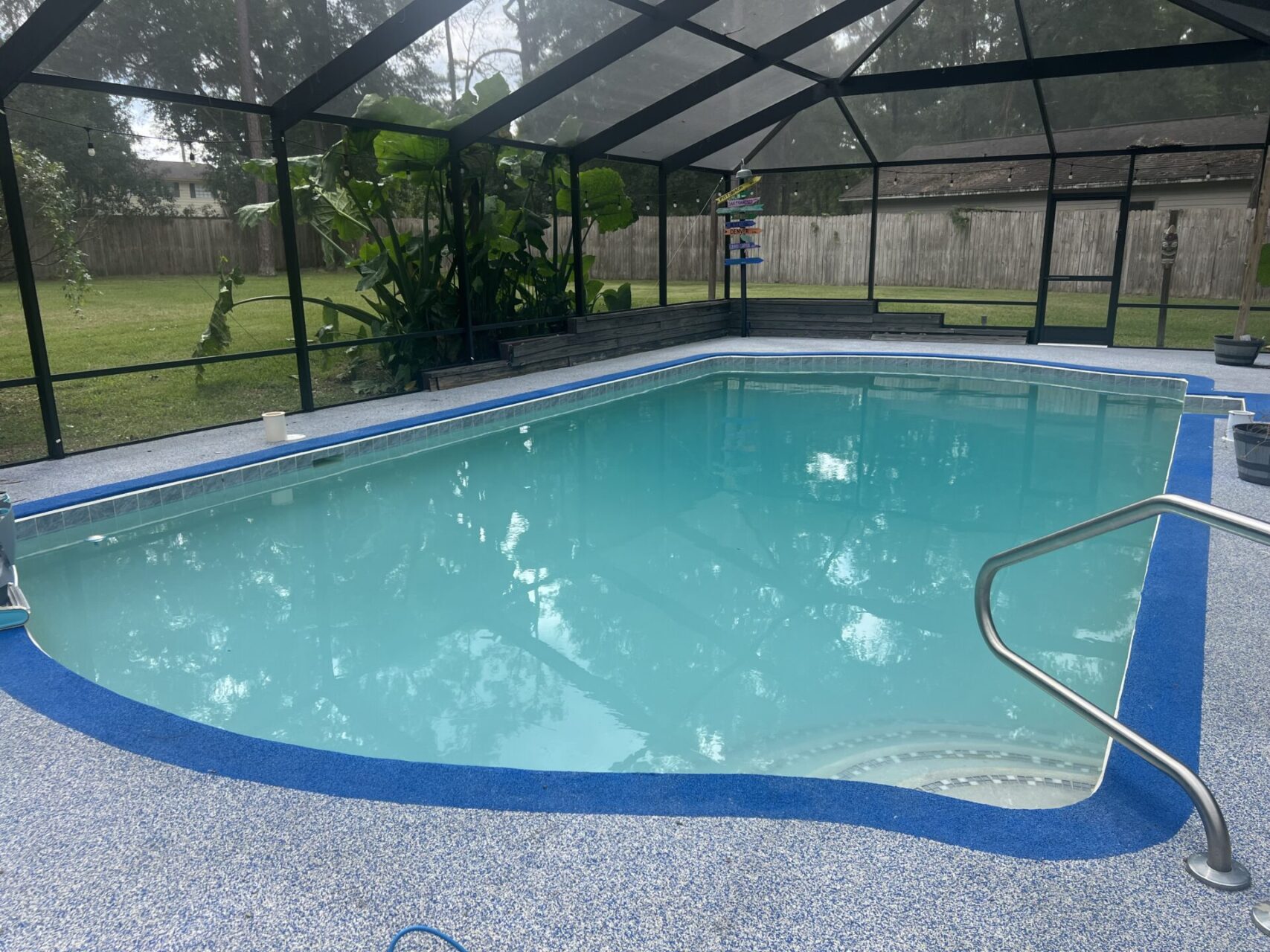 Clean Pool After Green Pool Recovery Service In Ocala By Vital Pool Solutions