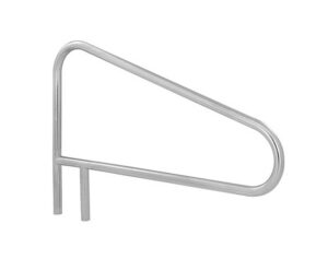 SR Smith DMS-103 braced stainless steel pool rail in Ocala, FL.