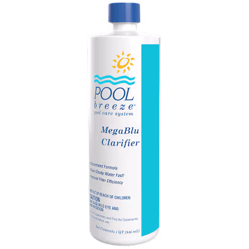 Pool Breeze MegaBlu Concentrated Clarifier, 32 fl-oz