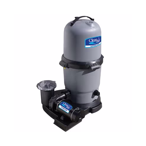 Waterway ClearWater II 100 sq-ft Single Cartridge Filter, Above Ground Residential, w/ 1.5 hp Pump